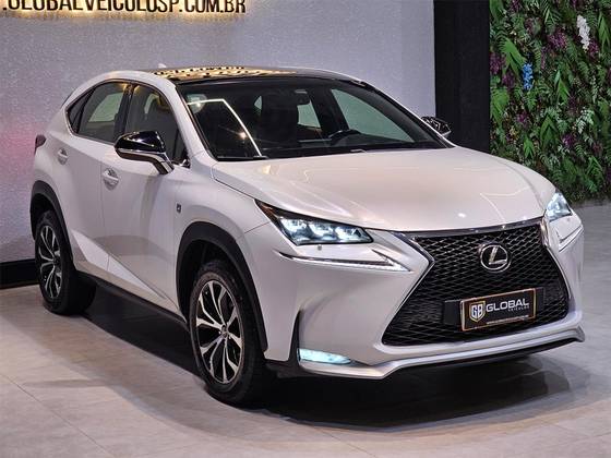 LEXUS NX 200T 2.0 F-SPORT 4X4 16V TURBO GASOLINA 4P AUTOMÁTICO LEXUS NX 200T 2.0 F-SPORT 4X4 16V TURBO GASOLINA 4P AUTOMÁTICO